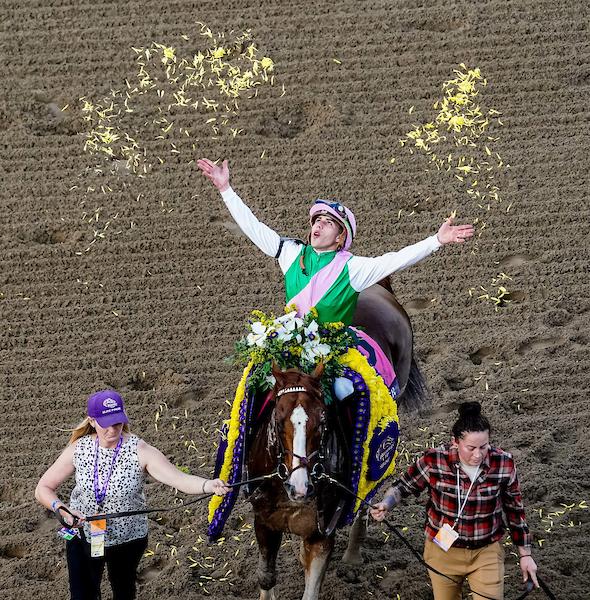 Irad Ortiz Jr., Breeders’ Cup Sprint, Elite Power, Eclipse Sportswire